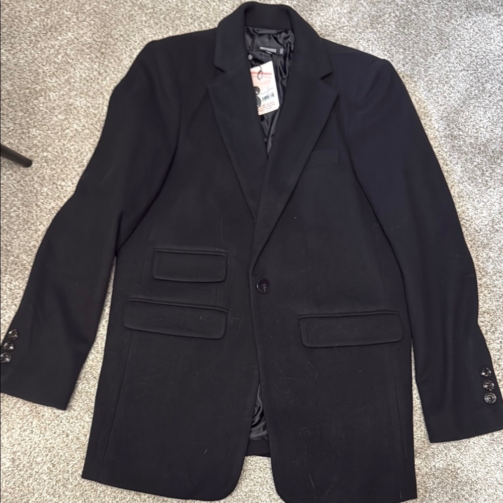 Missguided Classic Black Sport Coat